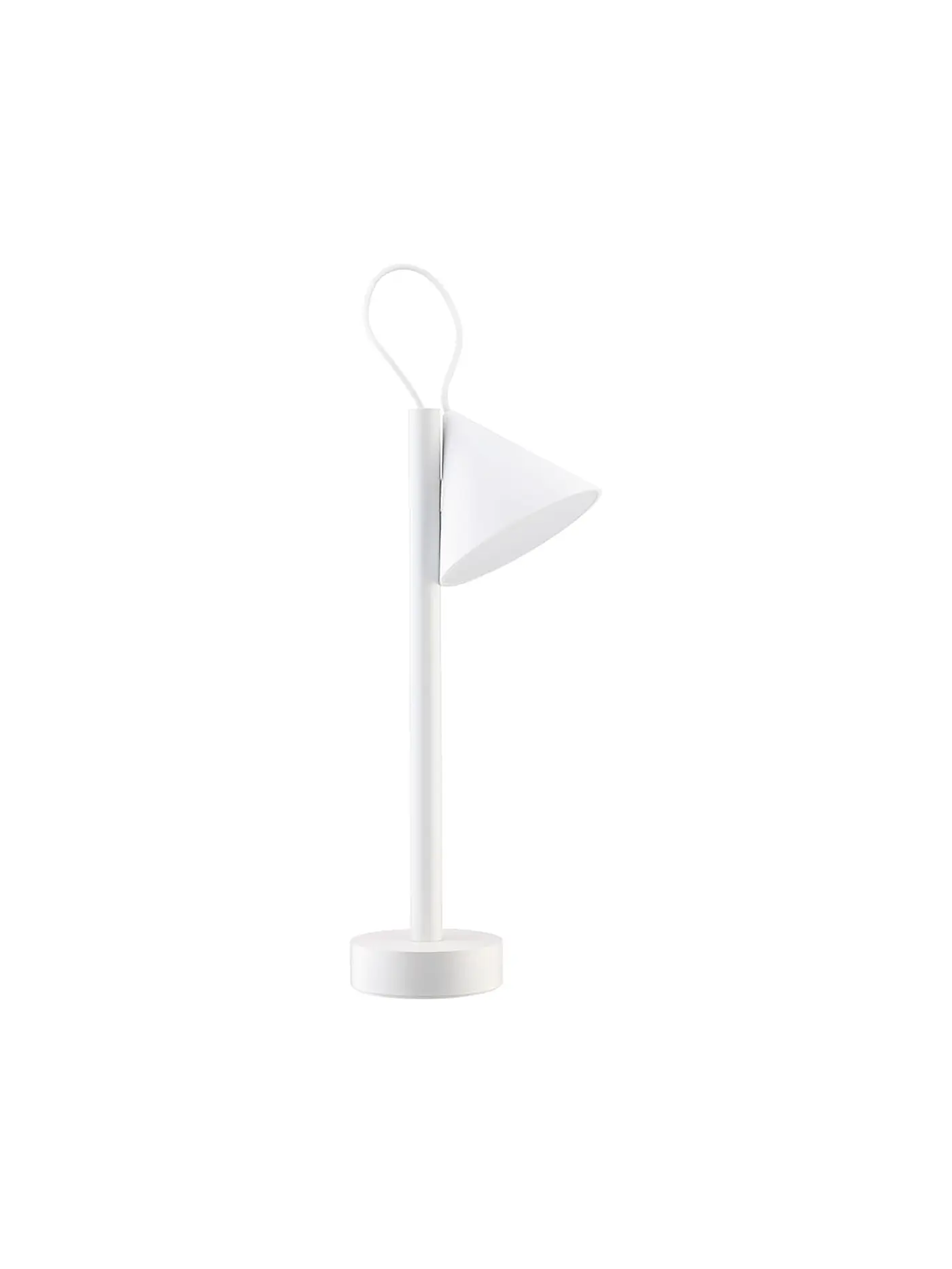 ALESSI | Tragbare Lampe TSUMIKI Black | weiss